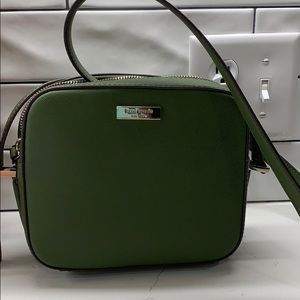Kate Spade olive green crossbody purse